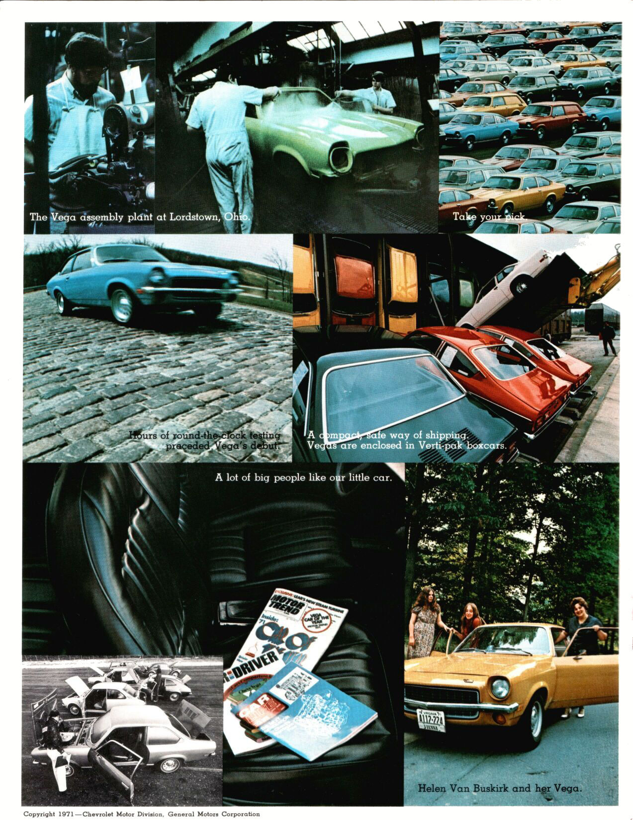 1972 Chevrolet Vega Brochure Page 3